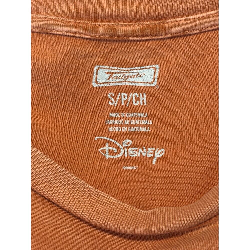 American Eagle Womens Orange Disney Graphic T Shirt Small Comfort Relaxed Casual - Picture 6 of 8